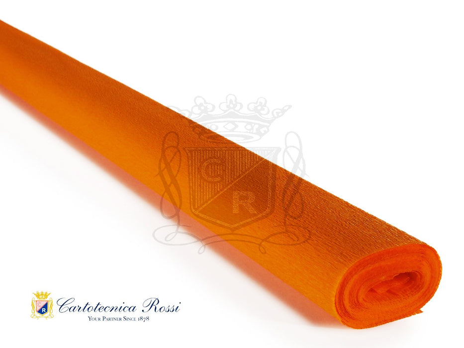 299 Italian Crepe Paper 60g Intense Orange