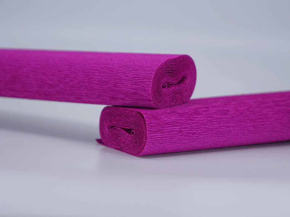 376 Italian Crepe Paper 90g Viola Ciclamino