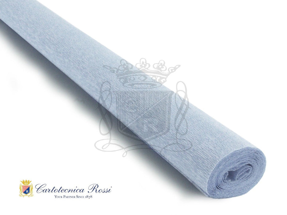 393 Italian Crepe Paper 90g Baby Blue