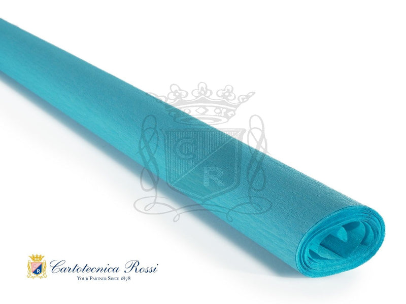 0224 Italian Crepe Paper 40g Sea Azure