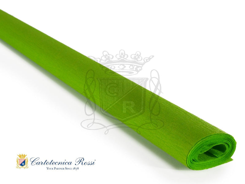 0232 Italian Crepe Paper 40g Apple Green
