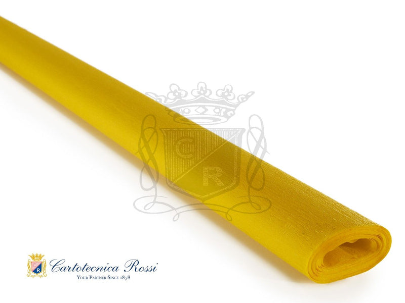 0296 Italian Crepe Paper 40g Yellow