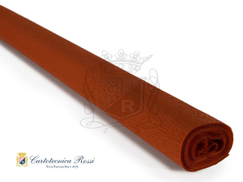 241 Italian Crepe Paper 60g 'Terra di Siena' Brown