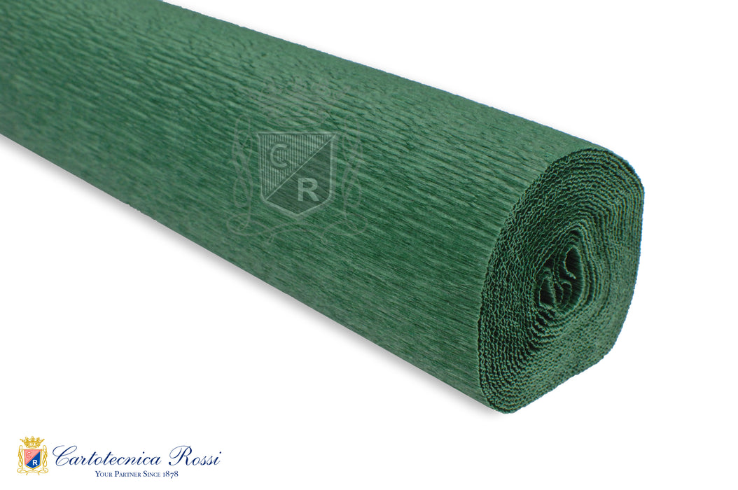 561 Italian Crepe Paper 180g Forest Green