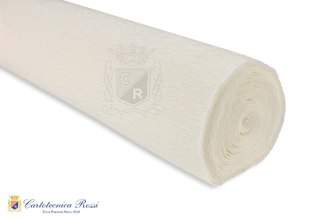 600 Italian Crepe Paper 180g White