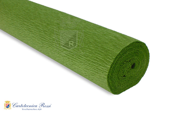 622 Italian Crepe Paper 180g Olive Green by Tiffanie Turner