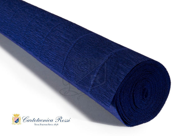 755 Italian Water Resistant Crepe Paper 140g Midnight Blue
