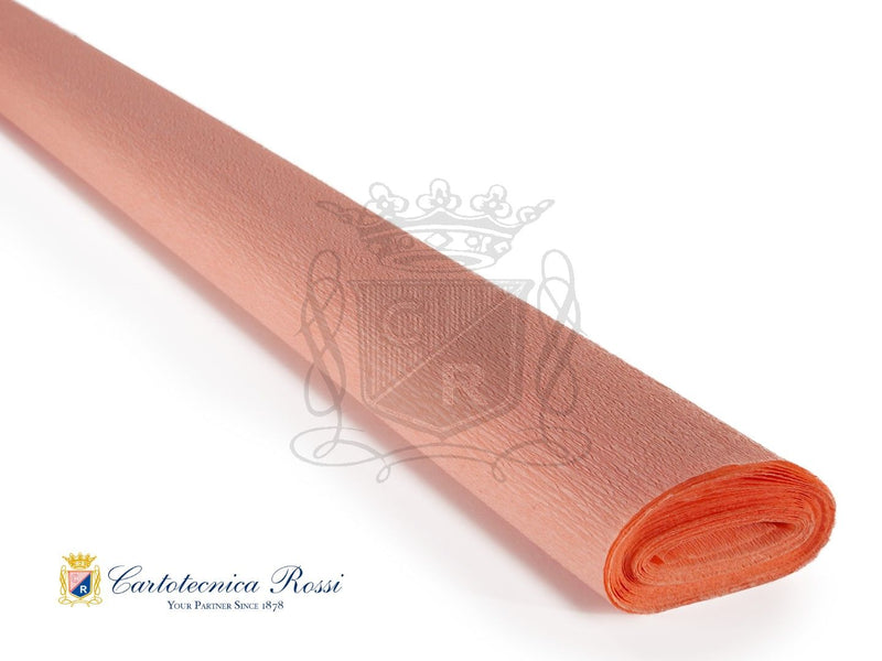 200 Italian Crepe Paper 60g Salmon Pink