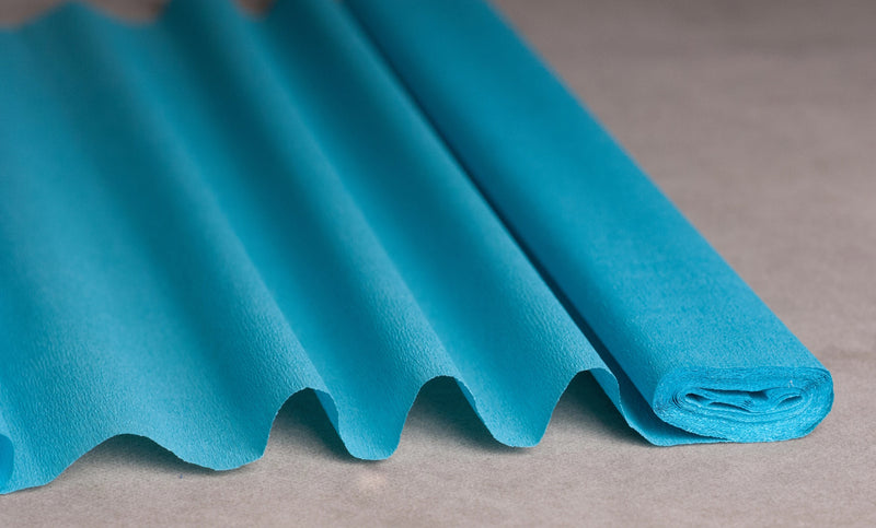 Italian Crepe Paper 60g 224 Marine Azure