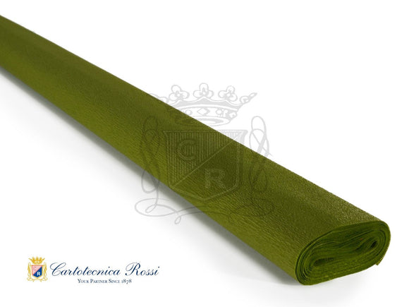 264 Italian Crepe Paper 60g Musk Green