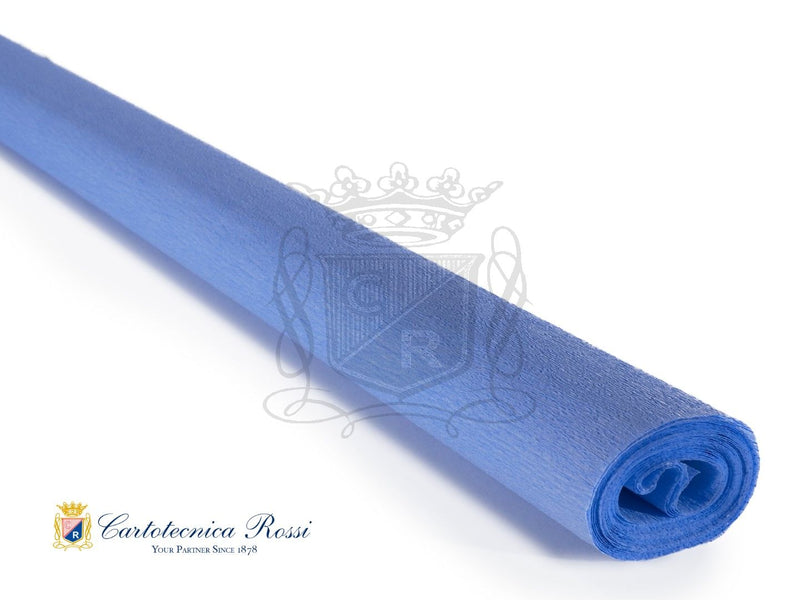 276 Italian Crepe Paper 60g Periwinkle blue