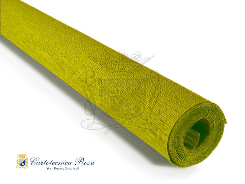 351 Italian Crepe Paper 90g Cat's Eye Green by Kate Alarcón