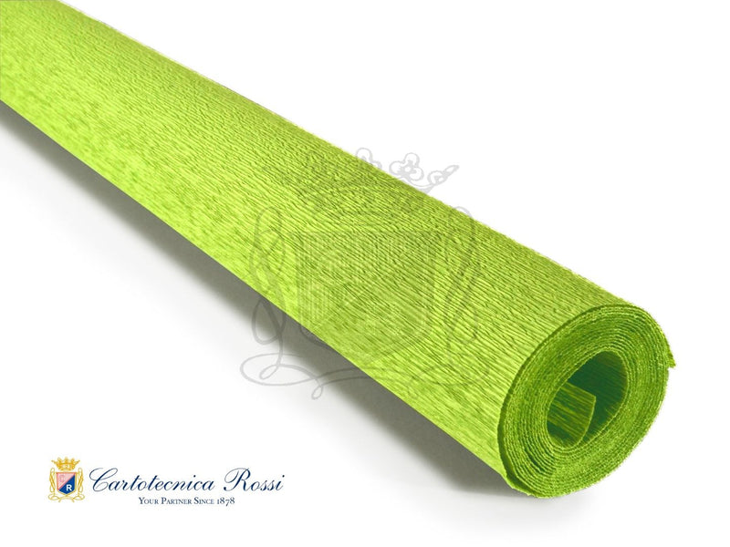 353 Italian Crepe Paper 90g Parakeet Green by Kate Alarcón