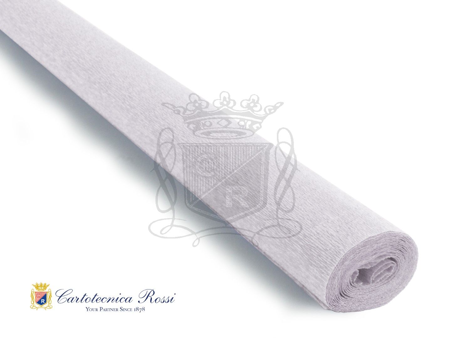 355 Italian Crepe Paper 90g Pearl Grey