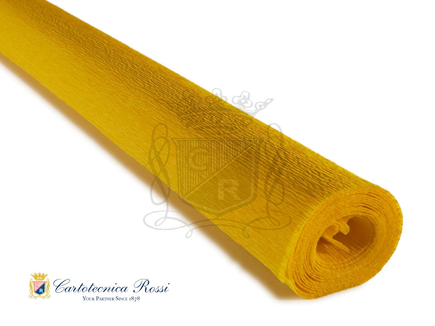 372 Italian Crepe Paper 90g Light Yellow