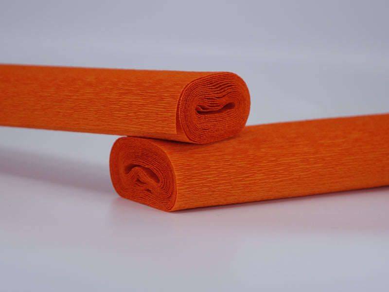 374 Italian Crepe Paper 90g Orange