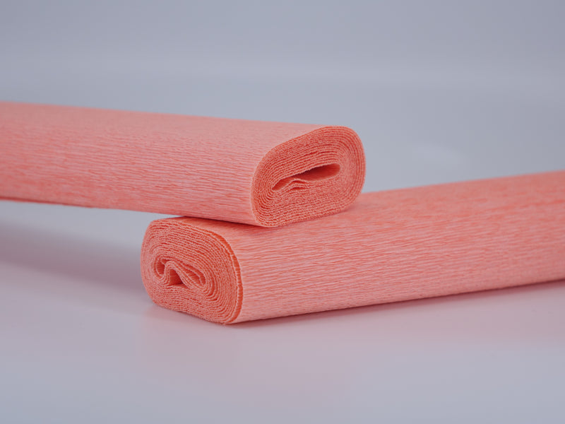 382 Italian Crepe Paper 90g Coral Charm Peony