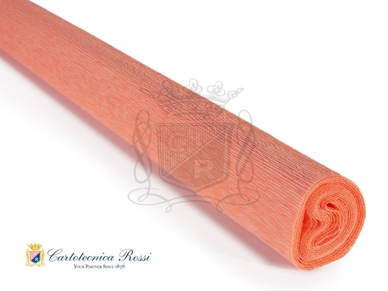 382 Italian Crepe Paper 90g Coral Charm Peony