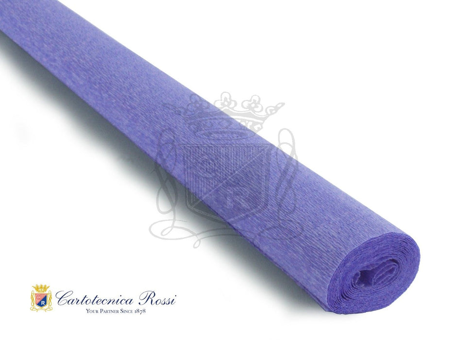 394 Italian Crepe Paper 90g Pervinca Azure