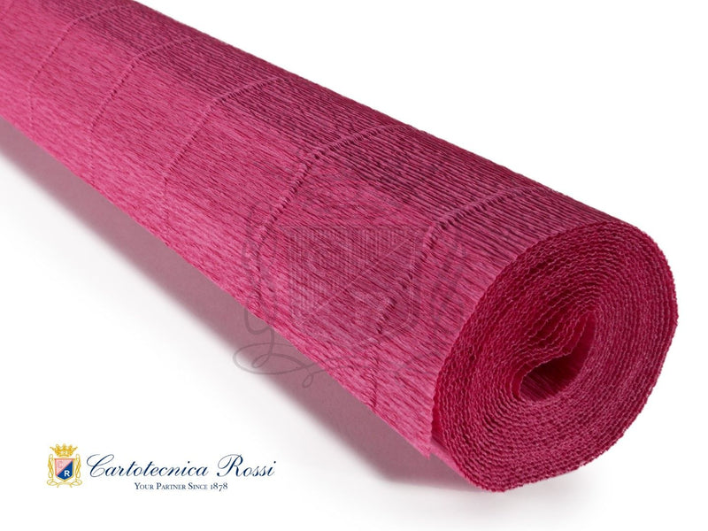 547 Italian Crepe Paper 180g Tiziano Red