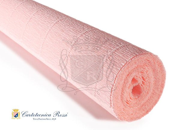 548 Italian Crepe Paper 180g Camelia Pink
