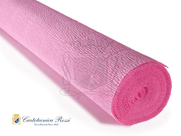 554 Italian Crepe Paper 180g Baby Pink