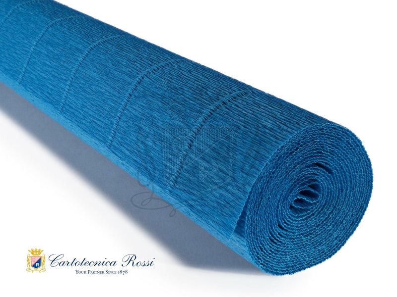557 Italian Crepe Paper 180g Turquoise