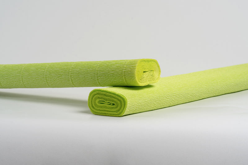 558 Italian Crepe Paper 180g Acid Green