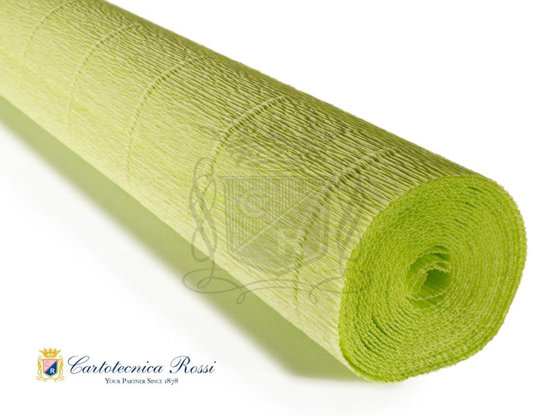 558 Italian Crepe Paper 180g Acid Green