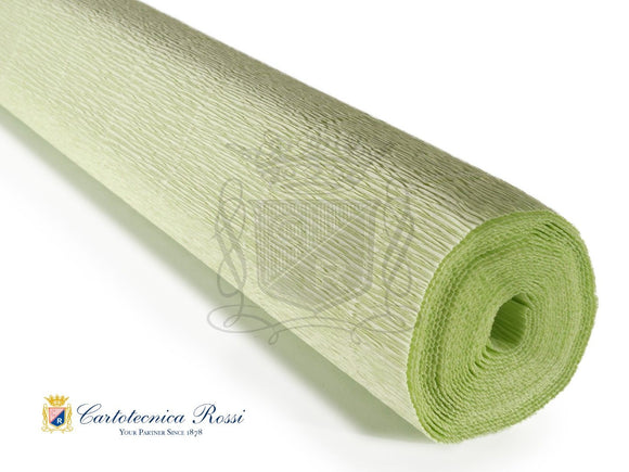 566 Italian Crepe Paper 180g Water Green