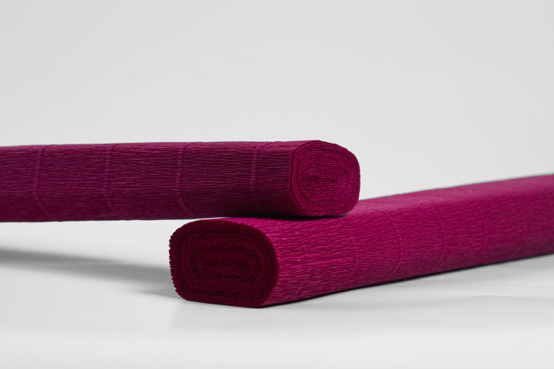 584 Italian Crepe Paper 180g Cardinal Red