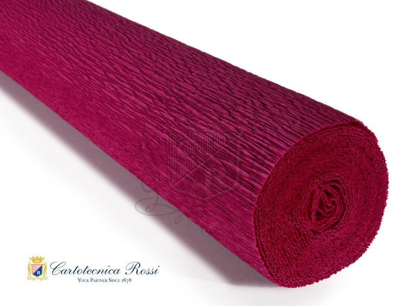 584 Italian Crepe Paper 180g Cardinal Red