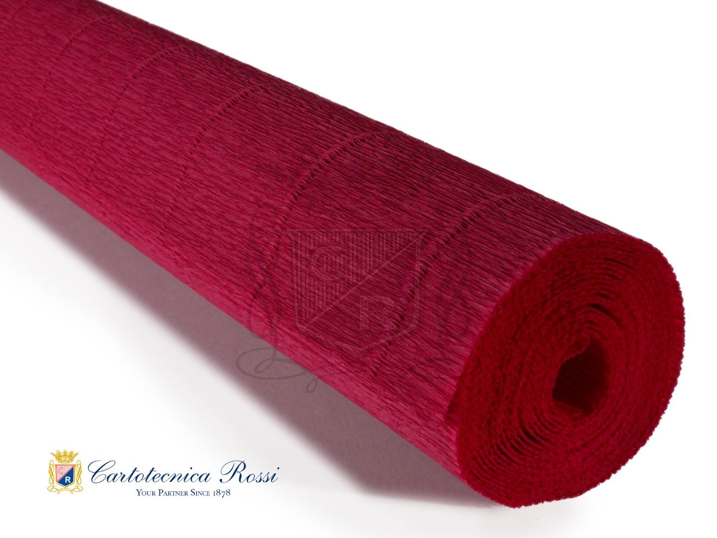 586 Italian Crepe Paper 180g Carmino Red