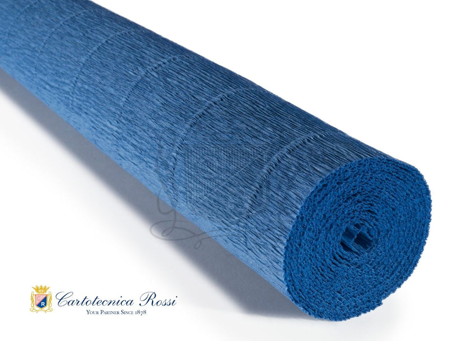 615 Italian Crepe Paper 180g Blue Chinese Porcelain