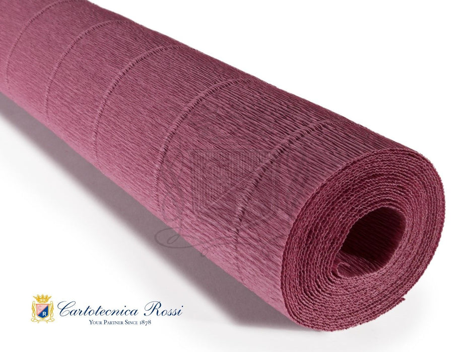 620 Italian Crepe Paper 180g Dusky Plum by Tiffanie Turner